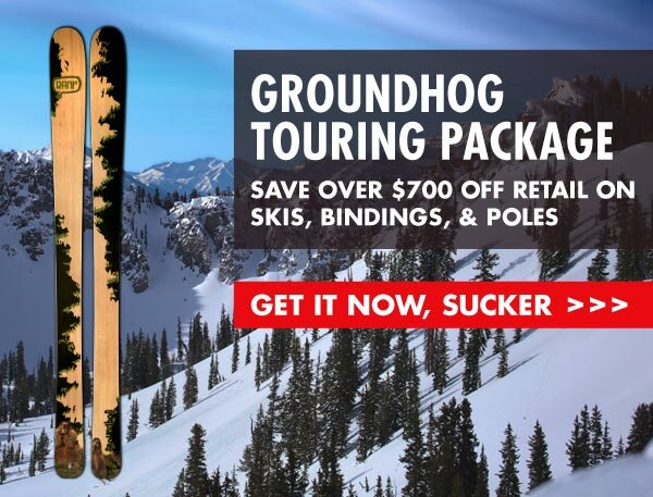 Groundhog Touring Ski Package
